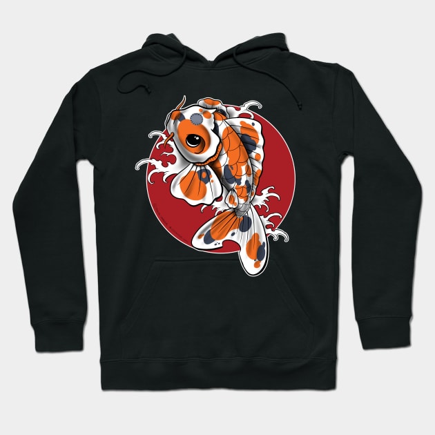 Koi and Sun Hoodie by Steve_Varner